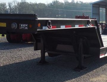 Moore Truck and Equipment Inventory:  Viking Trailers 3 Axle 40 Ton Double Drop Loadhandler Lowboy