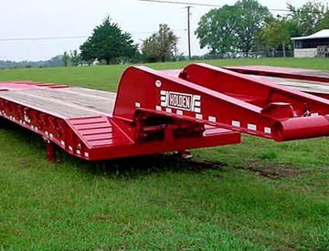 Moore Truck and Equipment Inventory:  Holden 4 Axle 60 Ton Oilfield Detach Neck Lowboy
