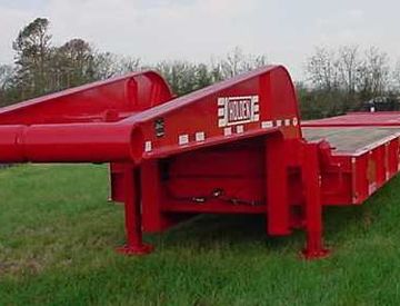 Moore Truck and Equipment Inventory:  Holden 4 Axle 60 Ton Narrow Neck Oilfield Stretch Lowboy